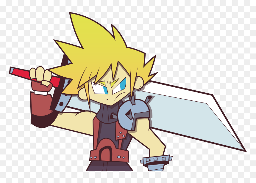 Anime Sword - Portable Network Graphics, HD Png Download - cartoon sword png
