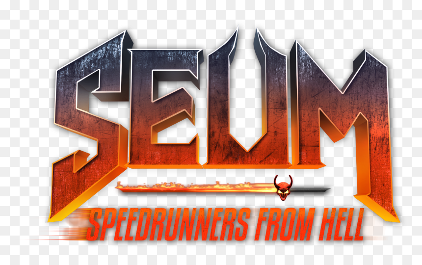 Lucifer Himself Has Snatched All Your Beer No Problem - Seum Speedrunners From Hell Logo Png, Transparent Png - hell png