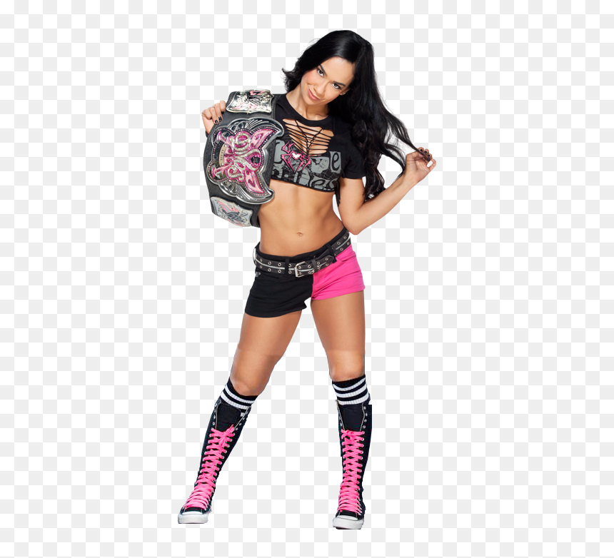 Aj Lee La Campeona De Las Divas - Aj Lee Women's Champion, HD Png Download - aj lee png