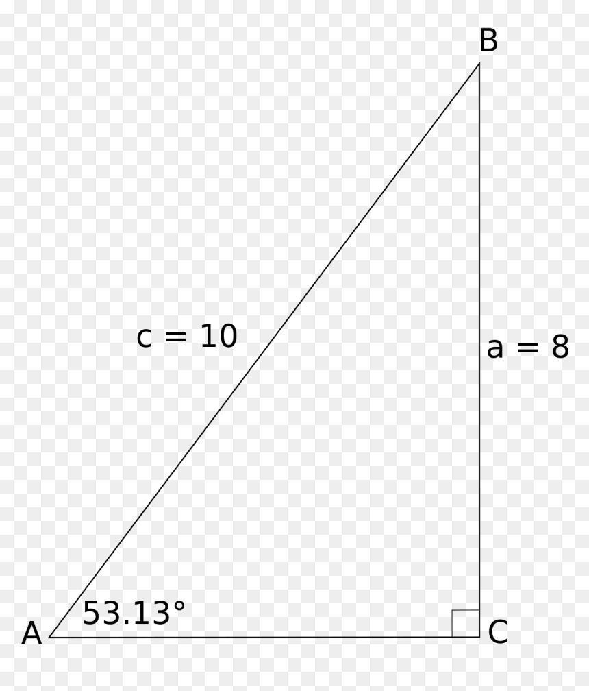 Plot, HD Png Download - right triangle png