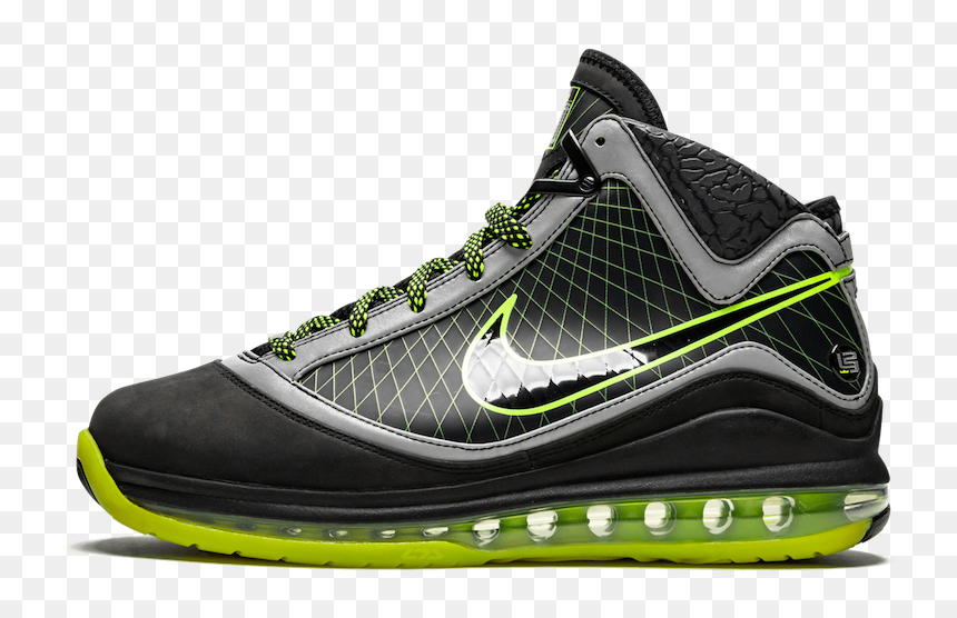 Lebron 7 Dj Clark Kent, HD Png Download - lebron james dunk png