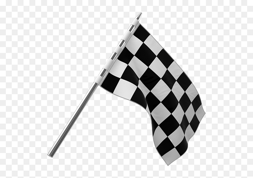 El Lago, HD Png Download - racing flag png