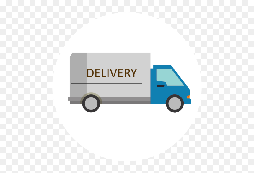 Delivery Truck - France Pare Brise Png, Transparent Png - delivery truck png