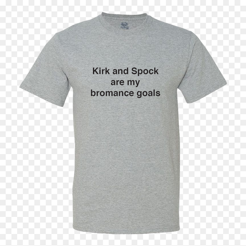 Kirk And Spock Bromance - T-shirt, HD Png Download - spock png