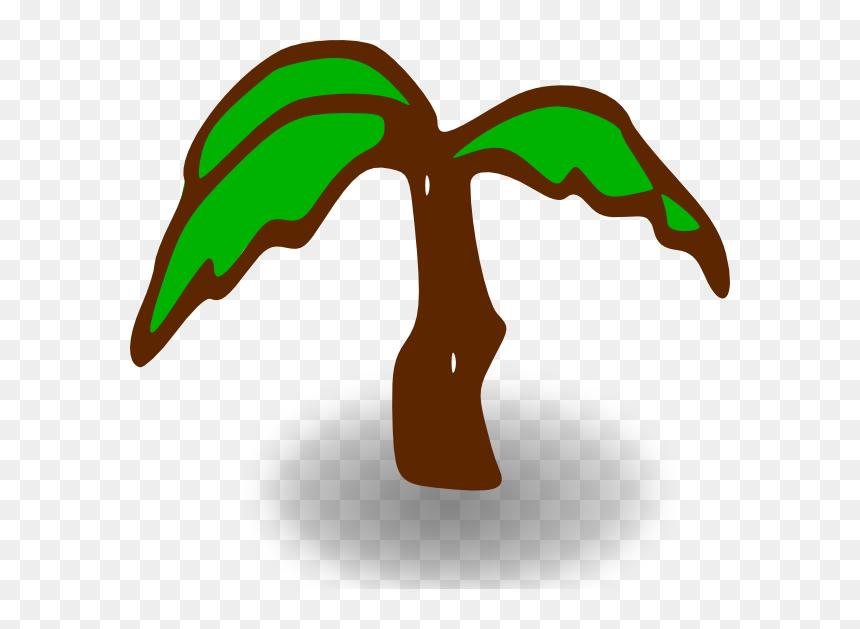 Palm Tree Clip Art, HD Png Download - cartoon palm tree png