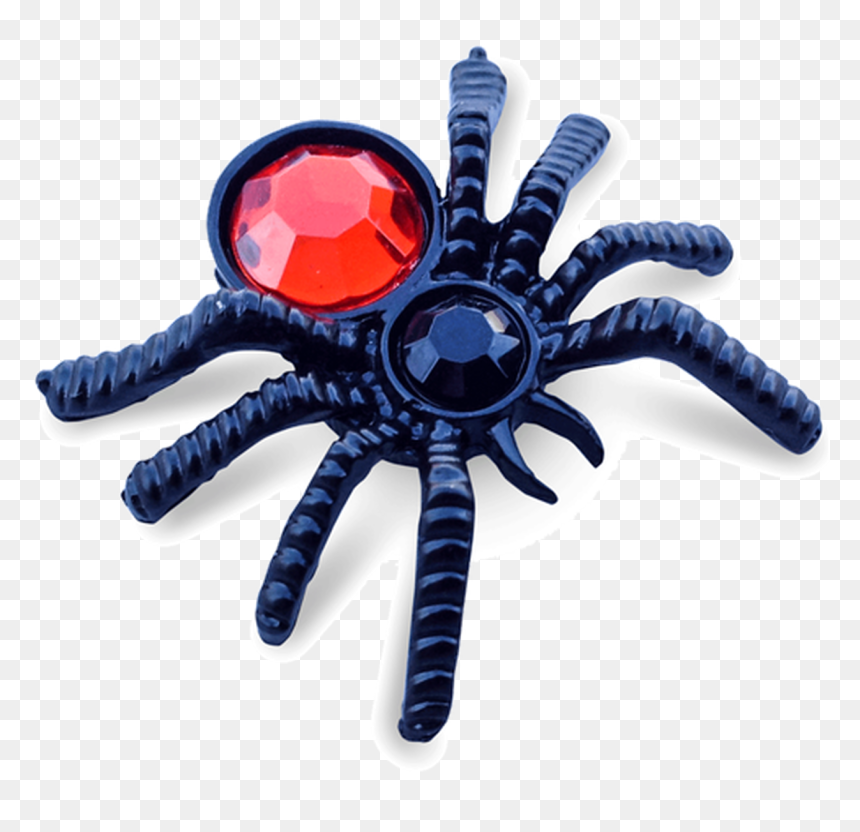 3d Black Widow Spider Ball Marker & Hat Clip - Tarantula, HD Png Download - black widow spider png