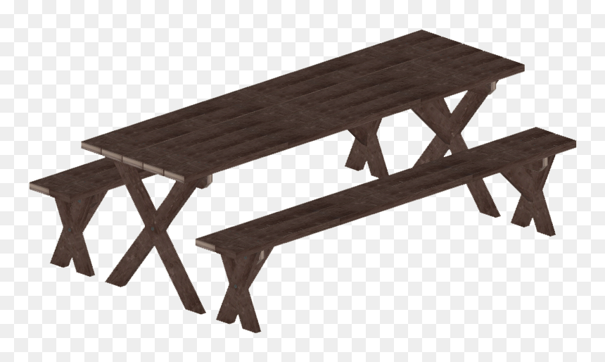 Outdoor Bench , Png Download - Outdoor Bench, Transparent Png - picnic table png