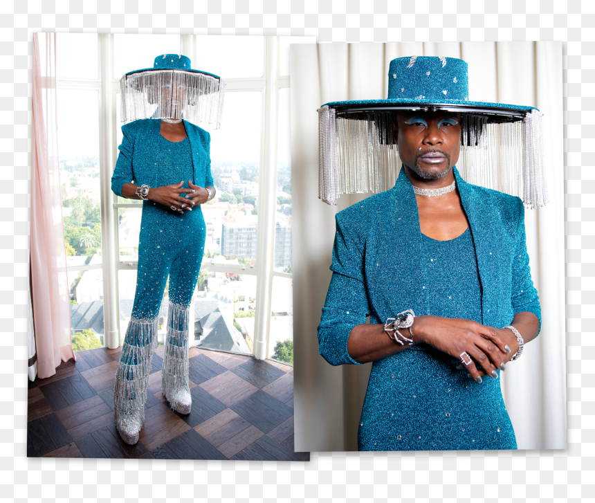 Image May Contain Clothing Apparel Human Person Sun - Billy Porter Grammys 2020, HD Png Download - grammy award png
