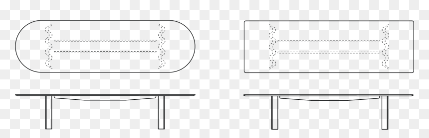 Coffee Table, HD Png Download - black curtain png