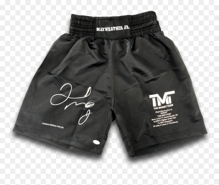 Floyd Mayweather Jr Signed L - Board Short, HD Png Download - floyd mayweather png