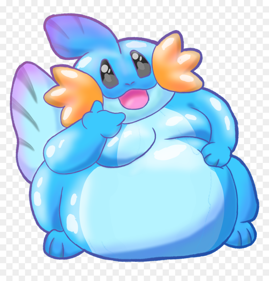 Little Round Mudkip - Cartoon, HD Png Download - mudkip png
