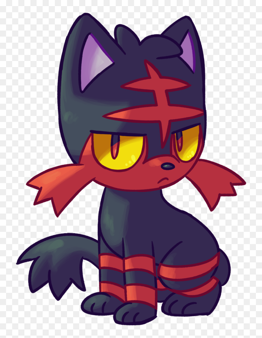 Thumb Image - Do Pokemon Litten, HD Png Download - litten png