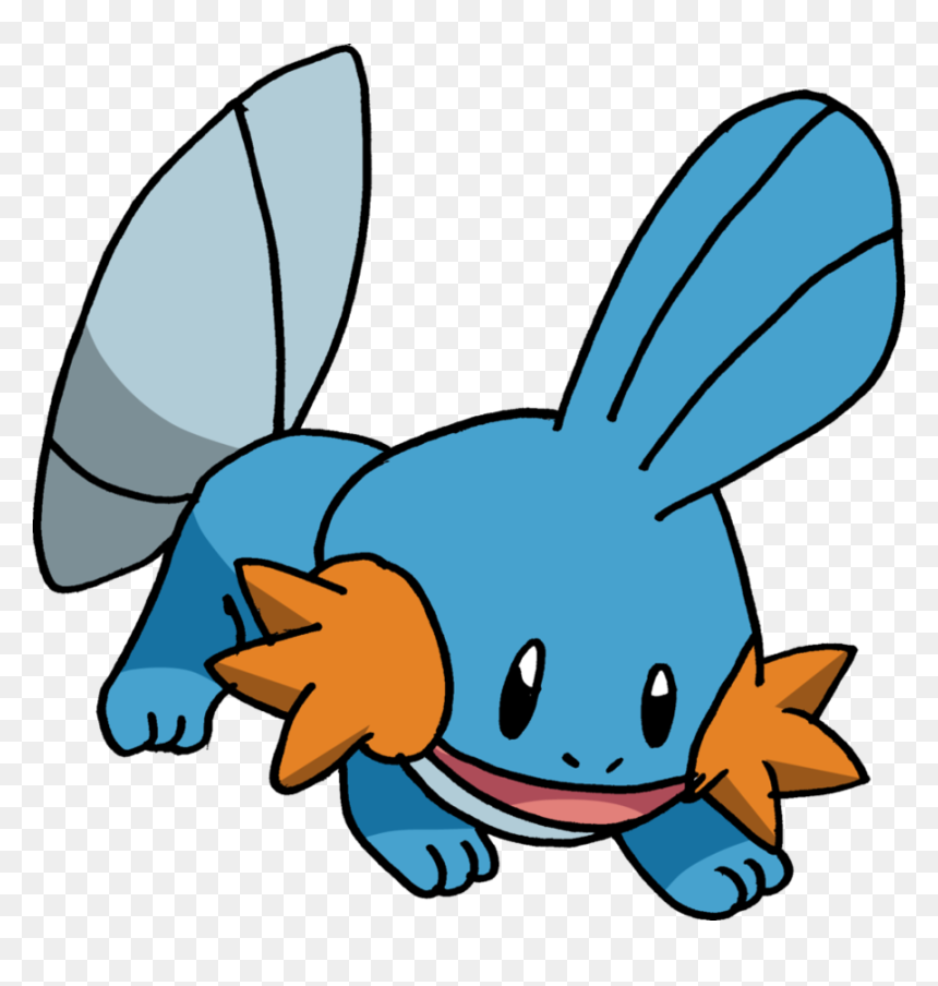Mudkip By Tails19950 - Larvesta, HD Png Download - mudkip png