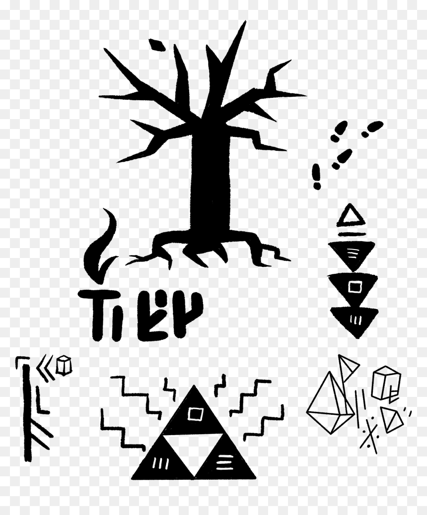 Spellbook 10 Silhouette - Graphic Design, HD Png Download - seapunk png