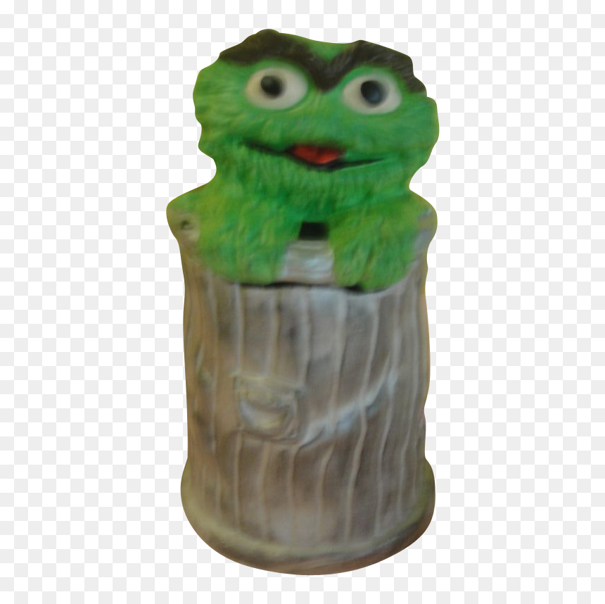 Figurine, HD Png Download - oscar the grouch png