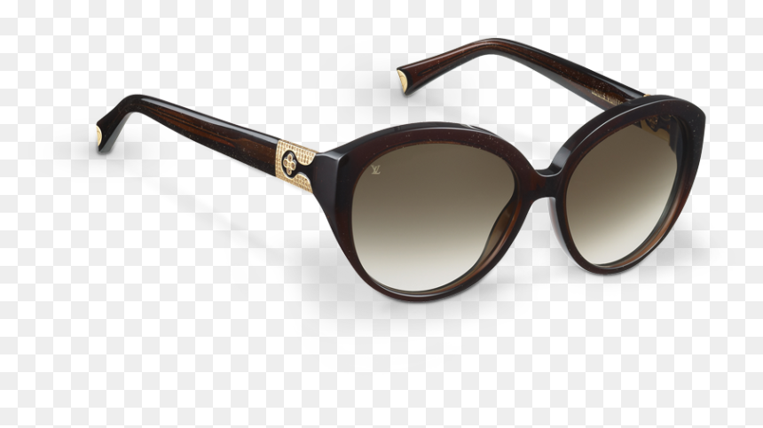 Louis Vuitton Sunglasses Women Cat Eye, HD Png Download - cat eye png
