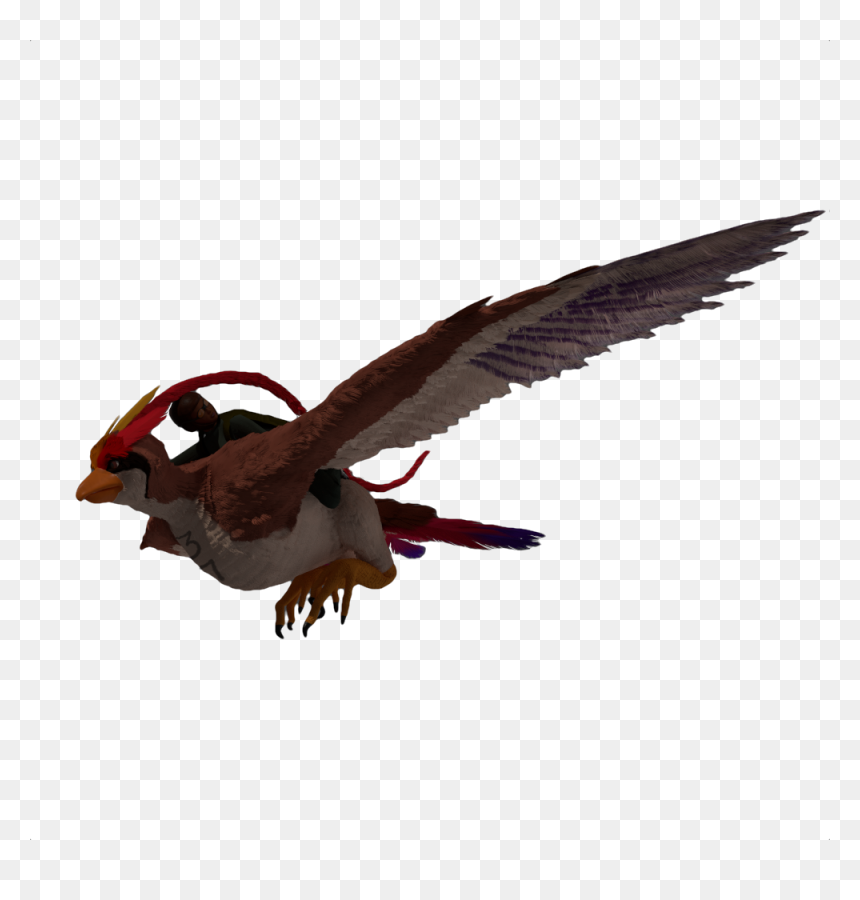 Vaguely Realistic Mega-pidgeot - Portable Network Graphics, HD Png Download - pidgeot png