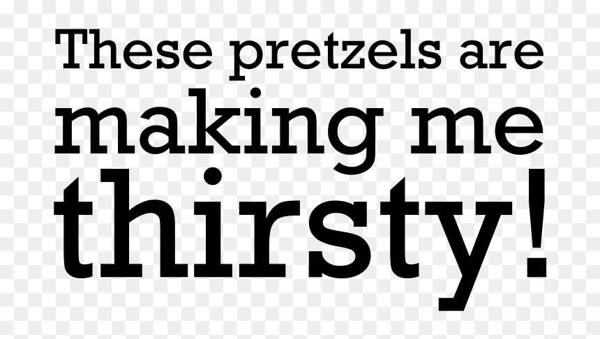 These Pretzels Are Making Me Thirsty By John Lemasney - Miley Cyrus Breakout, HD Png Download - seinfeld png