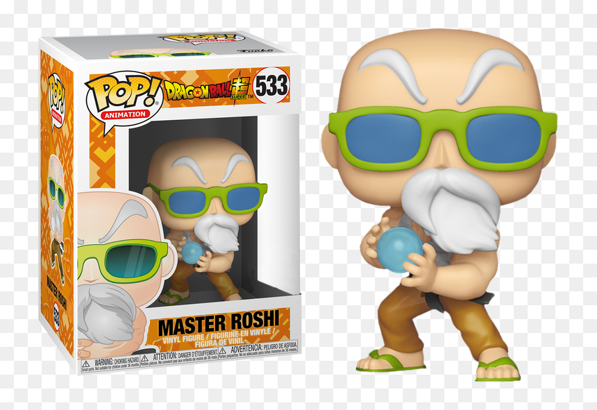 Funko Pop Dragon Ball Z Master Roshi, HD Png Download - master roshi png