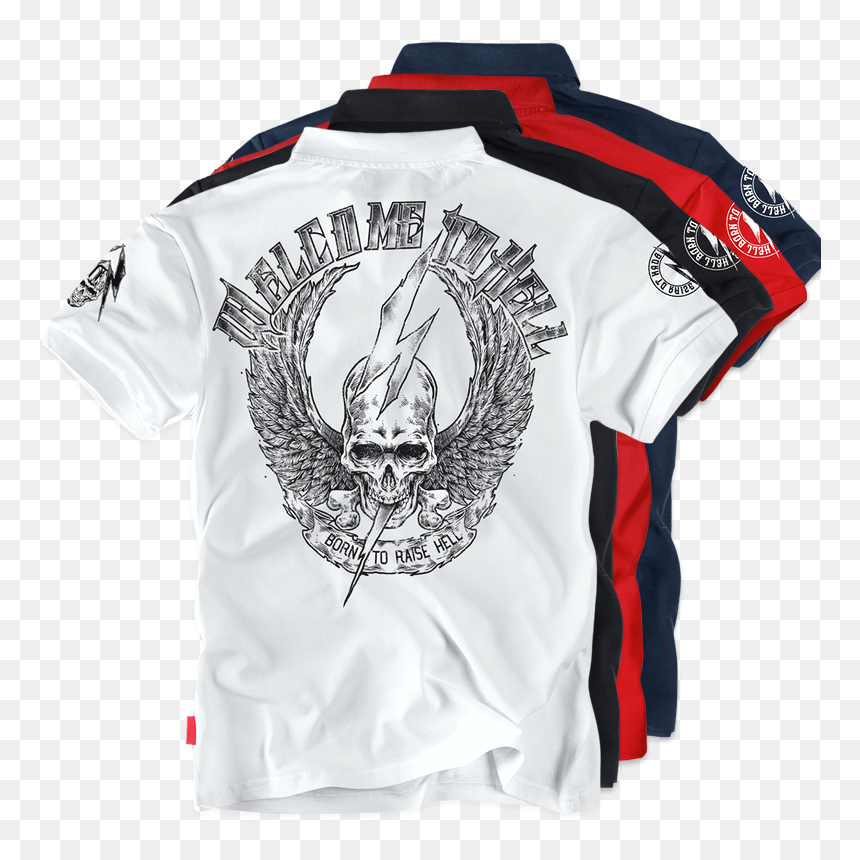 Da Pk Welcometohell-tsp156 - Long-sleeved T-shirt, HD Png Download - hell png