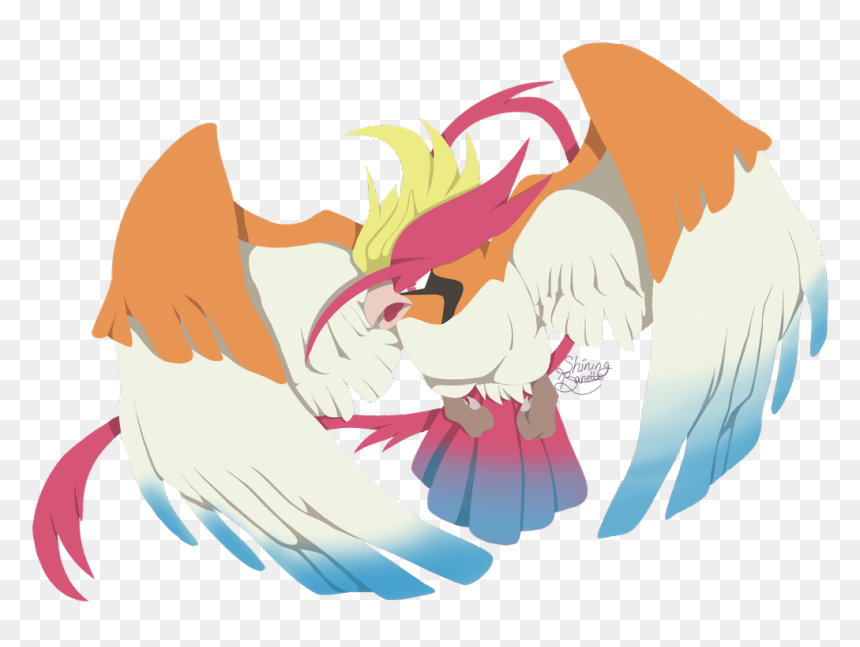 Selien On Twitter Mega Pidgeot Is Finished Here Is - Mega Pigeyot, HD Png Download - pidgeot png