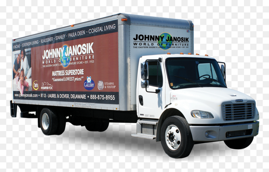Delivery Truck - Furniture Truck, HD Png Download - delivery truck png
