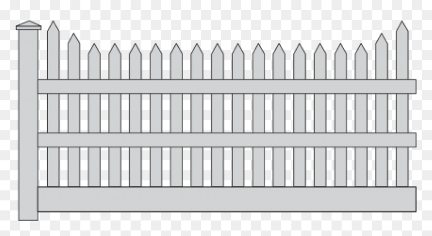 Kestrel Picket Fence - Picket Fence, HD Png Download - picket fence png