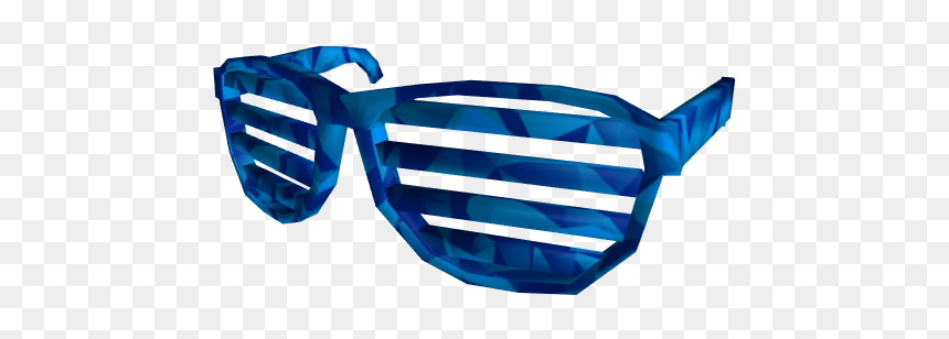 Blue Sparkle Time Shutter Shades - Shutter Shades, HD Png Download - shutter shades png