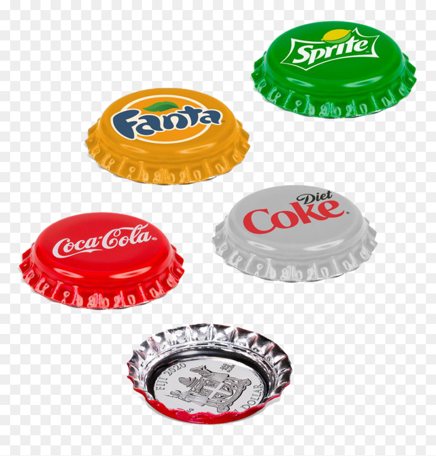 Ikfid12015 3 - Coke Cap Silver Coin, HD Png Download - sprite bottle png