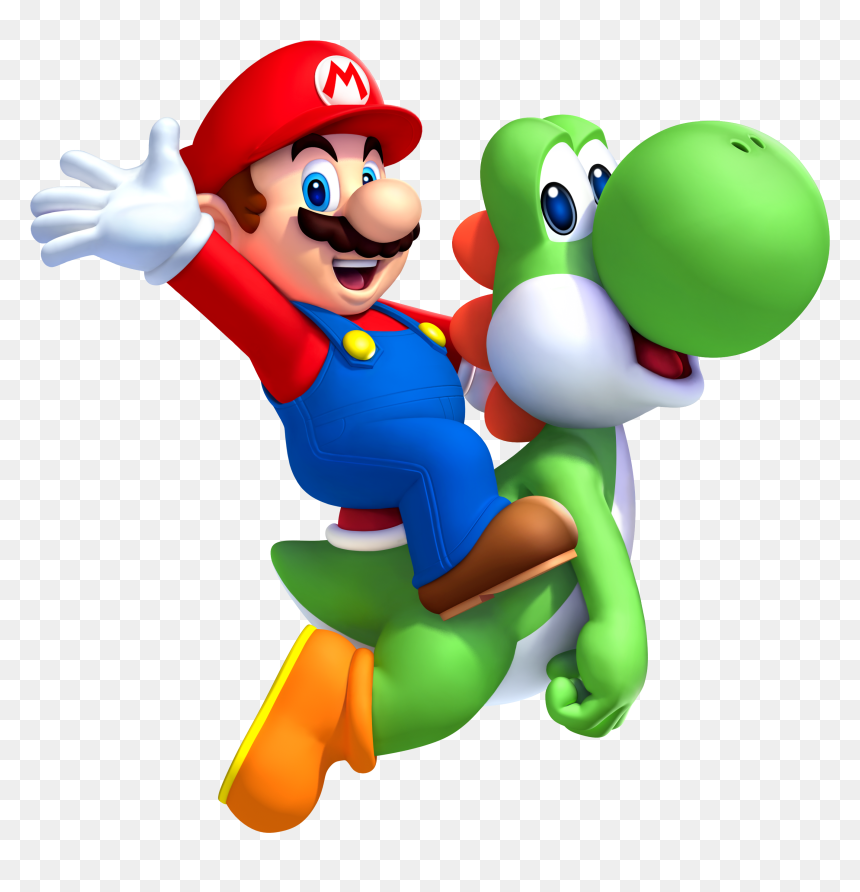 Super Mario Brothers And Friends On Pinterest - Super Mario E Yoshi, HD Png Download - super mario world png