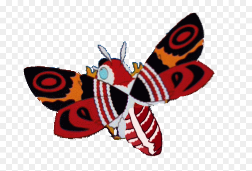Mothra Los Simpson , Png Download - Mothra The Simpsons, Transparent Png - mothra png