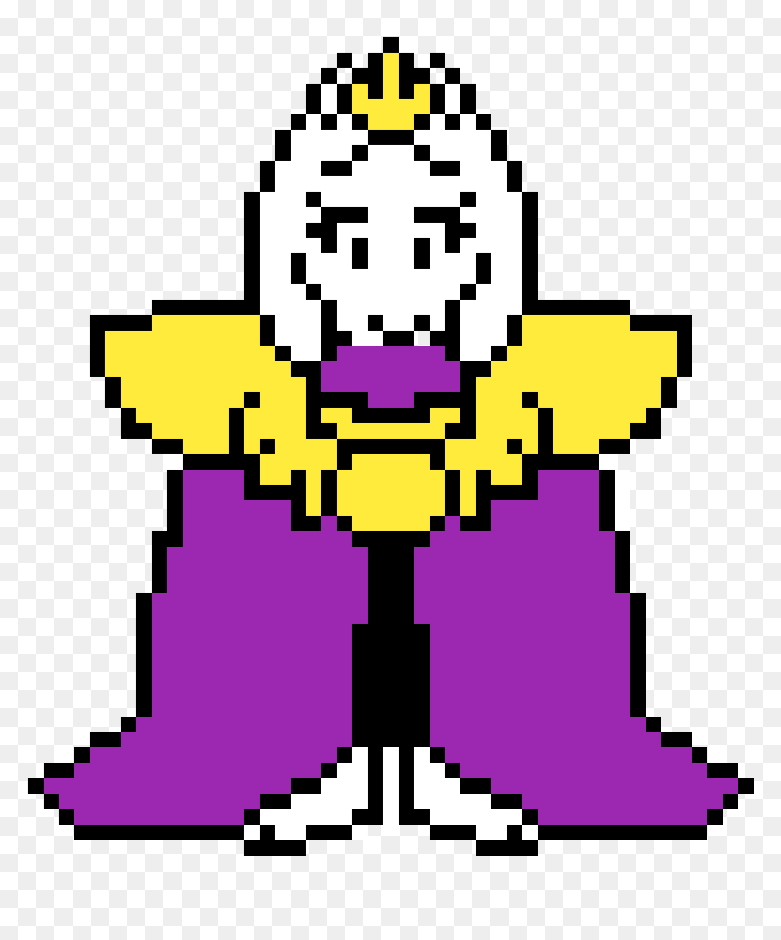 Undertale Toriel Pixel Art , Png Download - Toriel Png, Transparent Png - toriel png