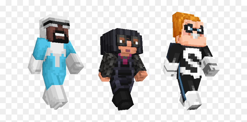 Minecraft Incredibles Skin Pack, HD Png Download - the incredibles png