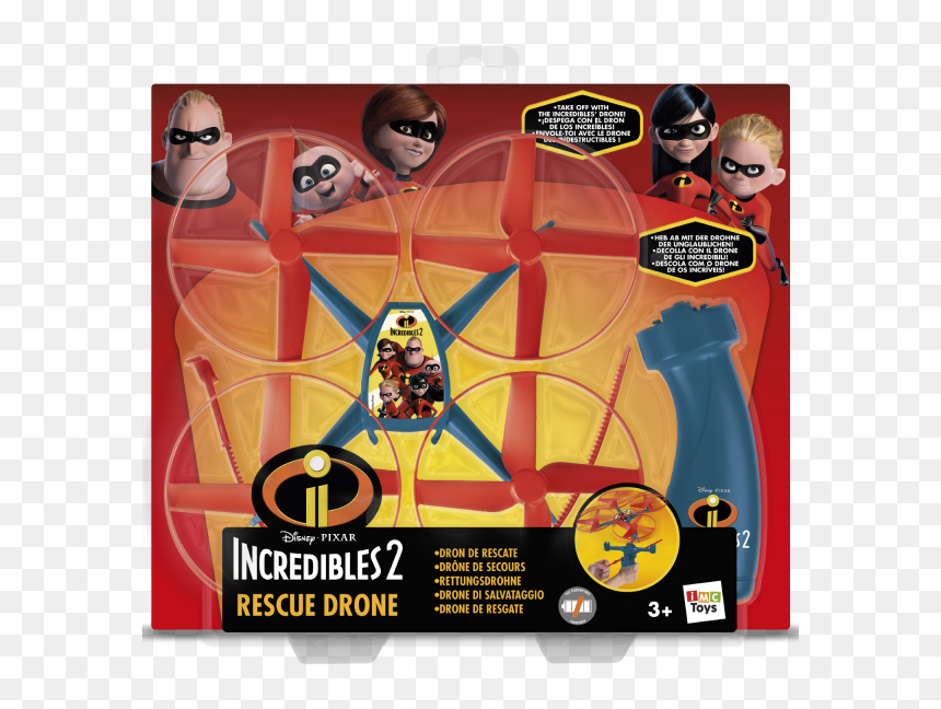 Incredibles 2 Drone, HD Png Download - the incredibles png