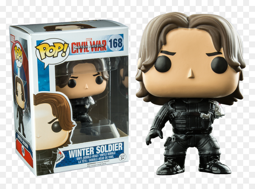 Funko Black Panther 130, HD Png Download - winter soldier png