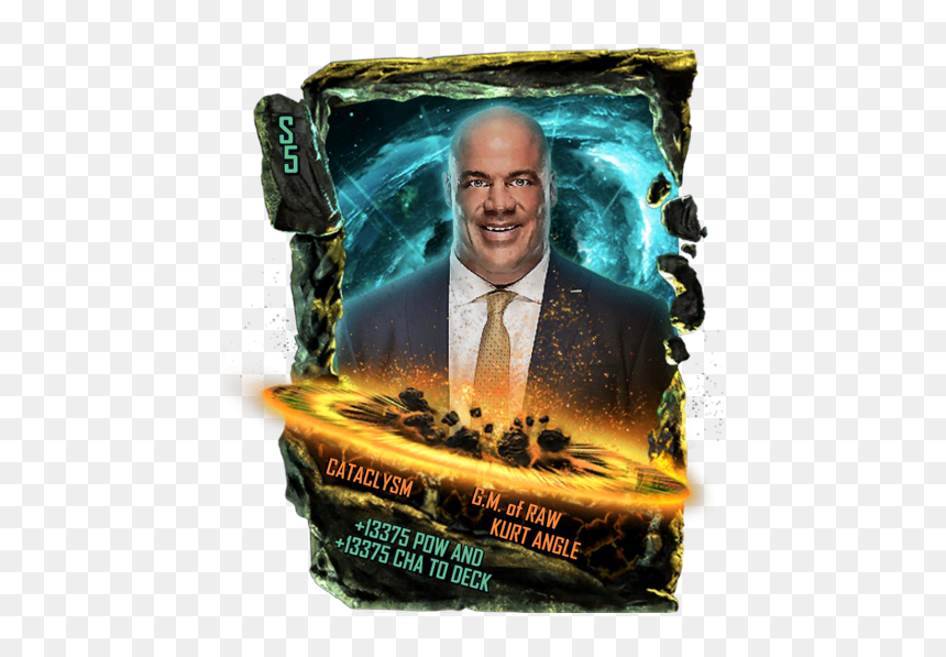 Wwe Supercard, HD Png Download - kurt angle png