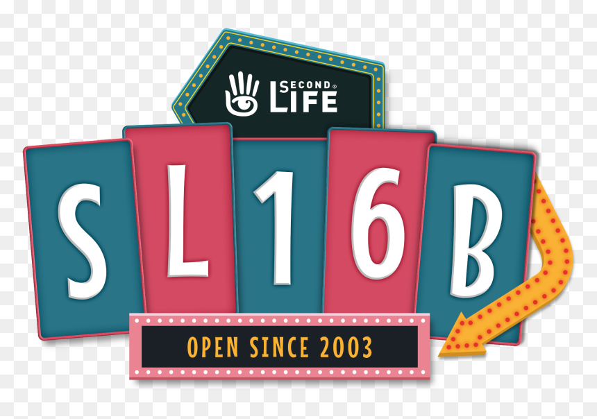 Sl16b Logo Final - Second Life 16th Birthday, HD Png Download - fishnet texture png