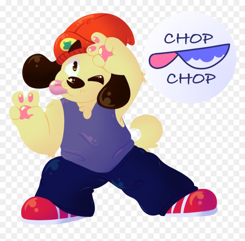 Step On The Gas - Cartoon, HD Png Download - parappa the rapper png