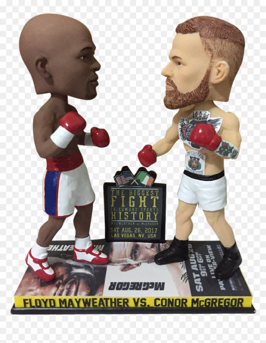 Floyd Mayweather Vs - Conor Mcgregor Bobblehead, HD Png Download - floyd mayweather png
