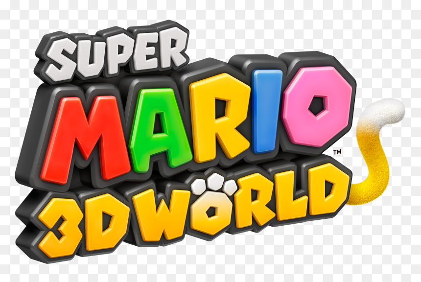 Image Illustrative De L"article Super Mario 3d World - Super Mario 3d World Title Png, Transparent Png - super mario world png