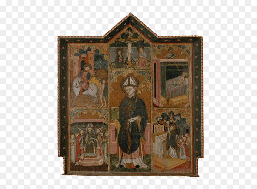 Altarpiece Dedicated To Saint Martin Of Tours, HD Png Download - gothic cross png
