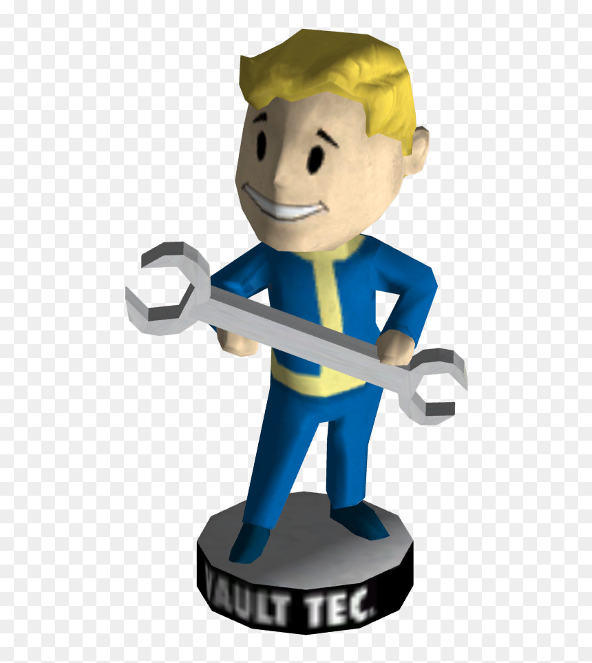 Electronics Clipart Elevator Repair - Fallout 3 Heavy Weapons Bobblehead, HD Png Download - fallout guy png