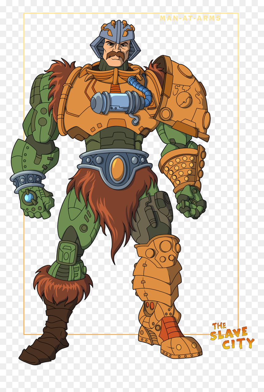 He Is A Perfect 2nd In Command To He-man - Man Of Arms Masters, HD Png Download - he man png