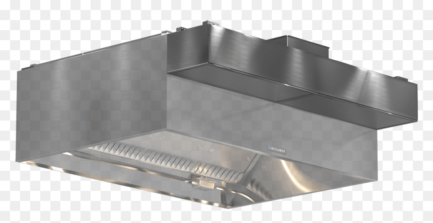 Island Range Hood With Fire Suppression, HD Png Download - black curtain png