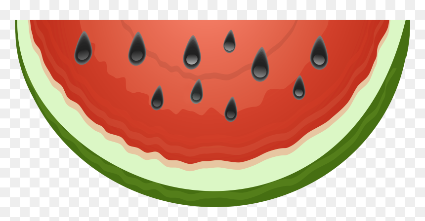 Watermelon Piece Png Clip Art - Clip Art, Transparent Png - watermelon slice png