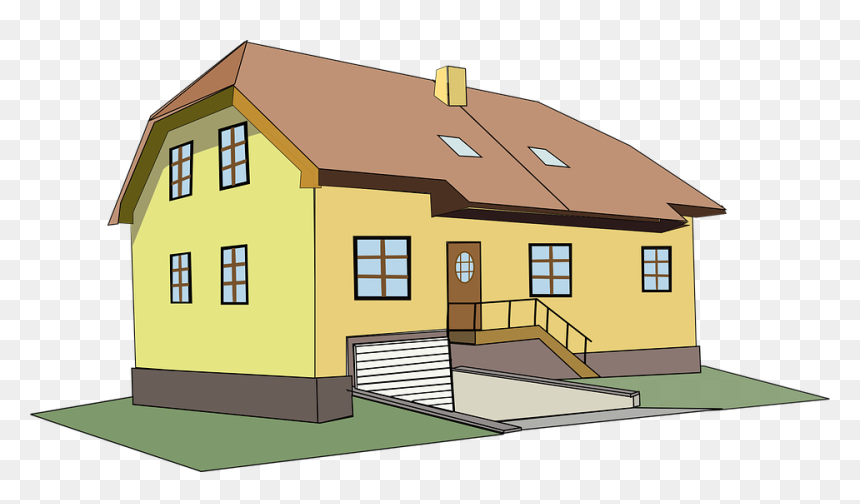 Transparent House Vector Png - Home Clipart, Png Download - house vector png