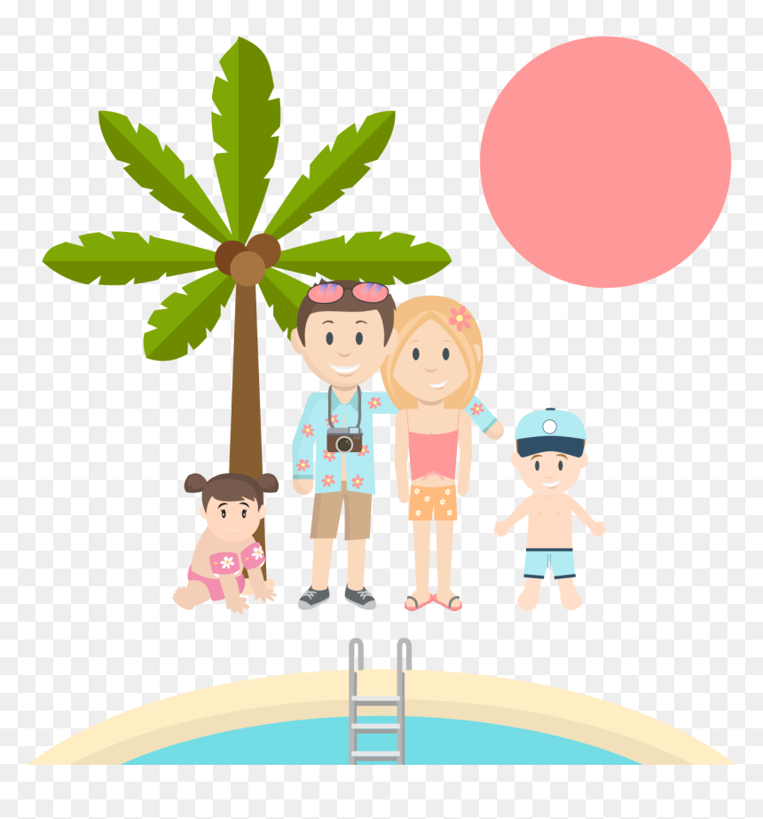 Travel Insurance Clipart Child Holiday, HD Png Download - holiday garland png