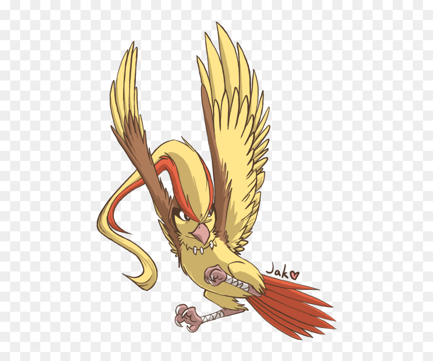 Day 3, Flying Type - Illustration, HD Png Download - pidgeot png