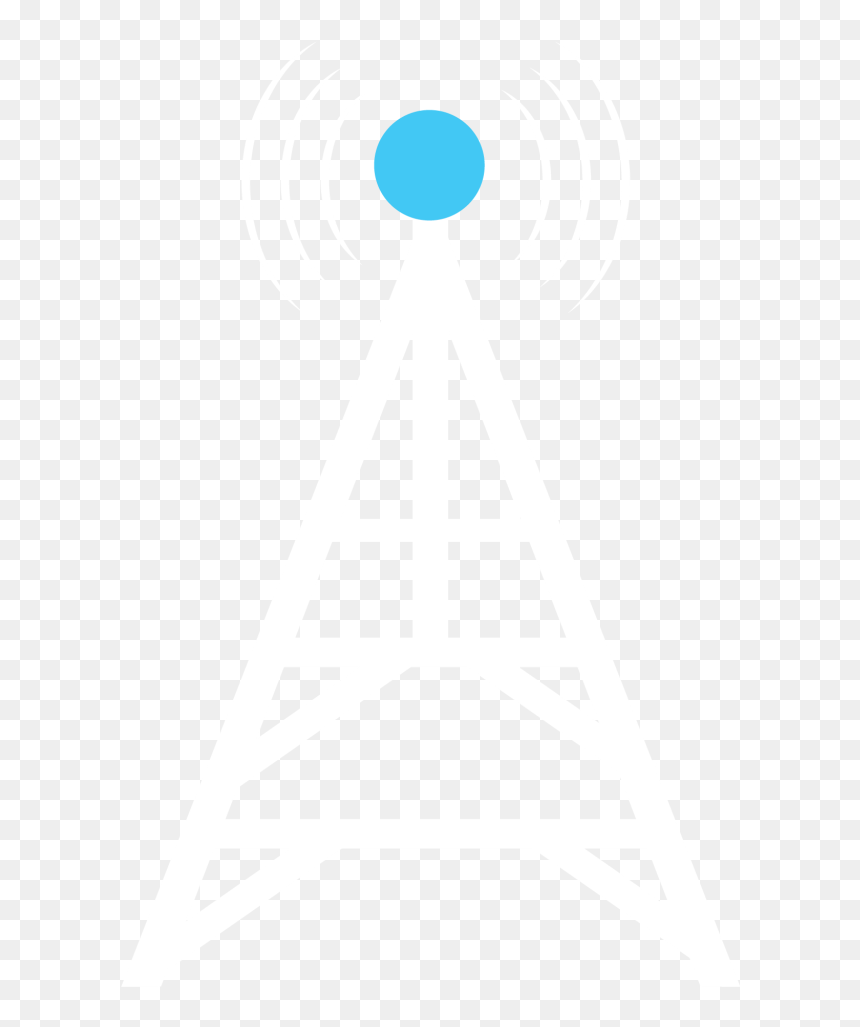 Radio Tower Epitting Signal - Illustration, HD Png Download - radio tower png