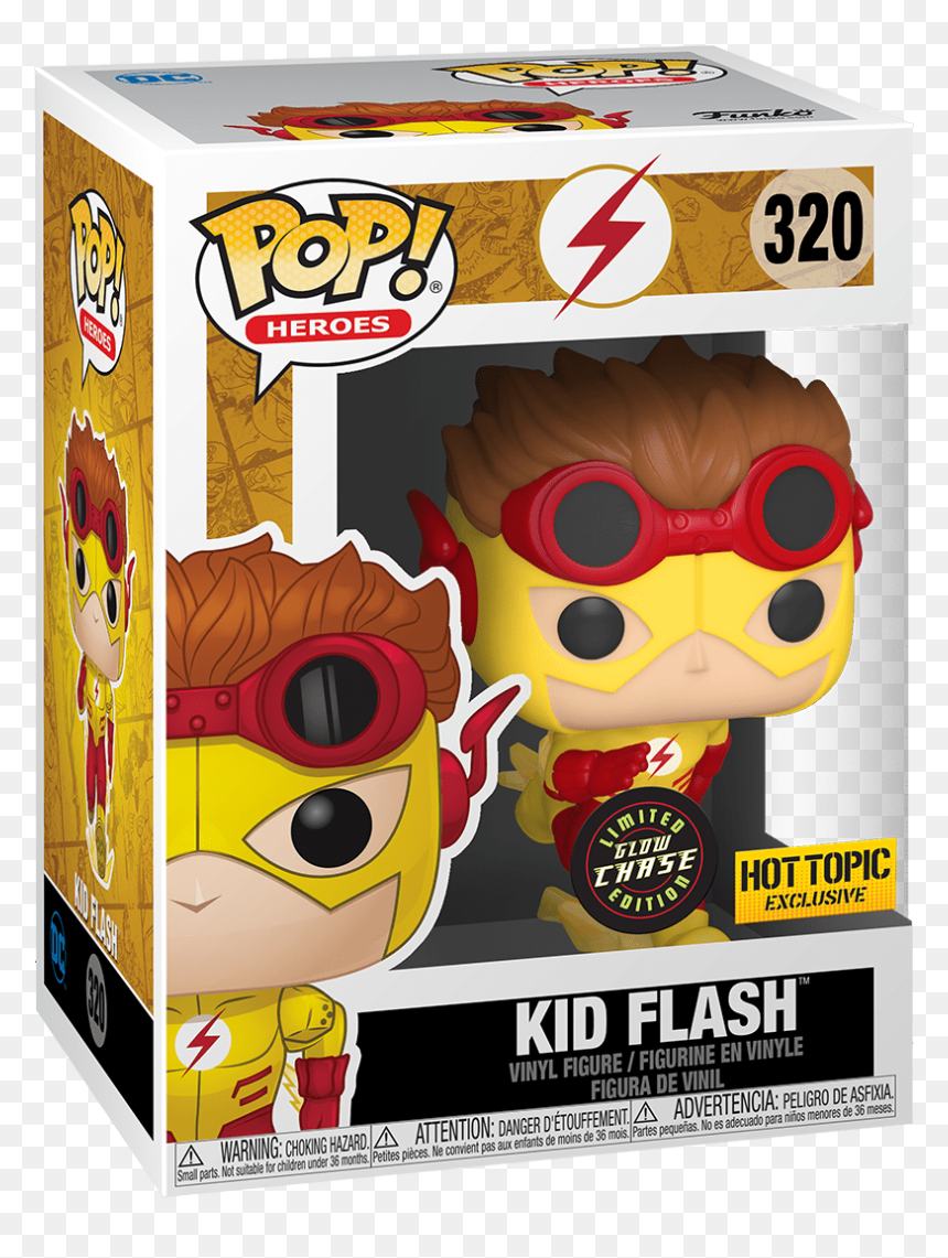 Funko Kid Flash, HD Png Download - kid flash png